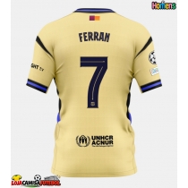 Camisa de Futebol Barcelona Ferran Torres #7 Equipamento Secundário 2025-26 Manga Curta